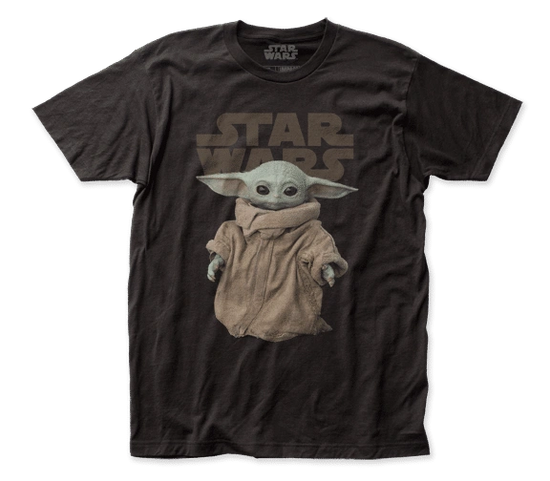 Grogu Baby Yoda (Star Wars: The Mandalorian) Black Shirt