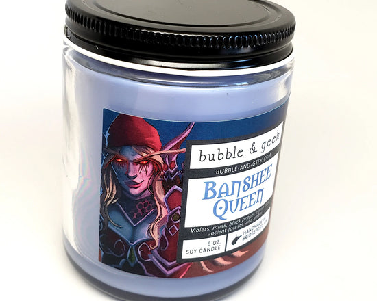 Banshee Queen (Sylvanas Windrunner) World of Warcraft Candle Jar