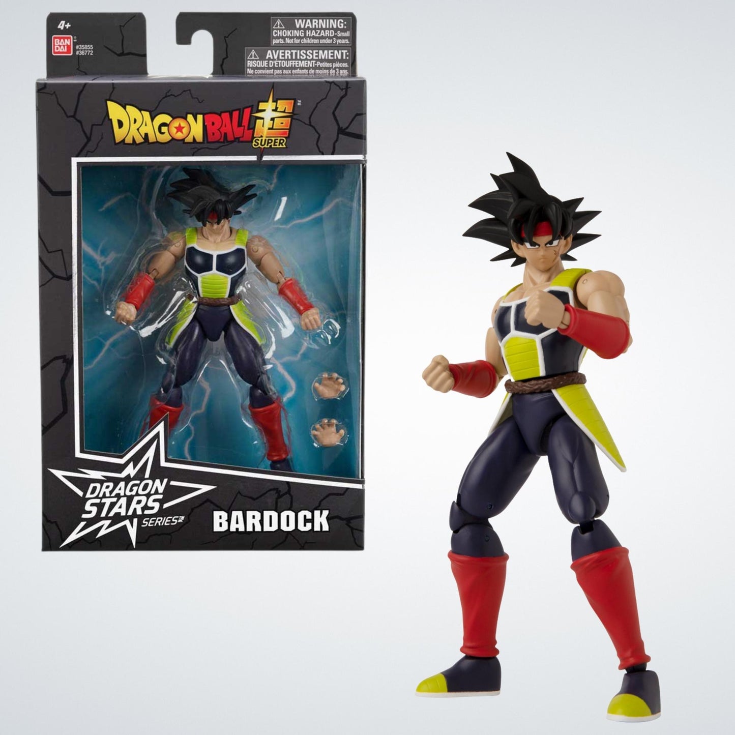 Load image into Gallery viewer, Bardock Dragon Ball Stars Action Figure
