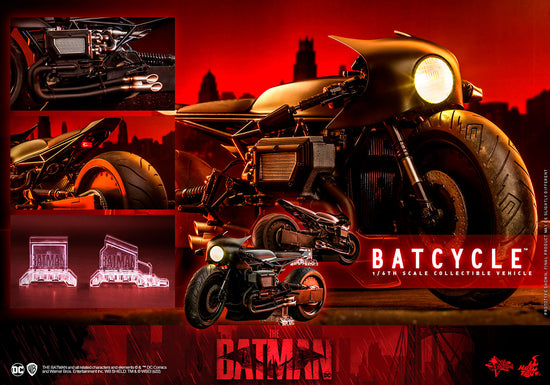 Batcycle (The Batman) DC Comics 1:6 Vehicle Figure Accessory by Hot Toys