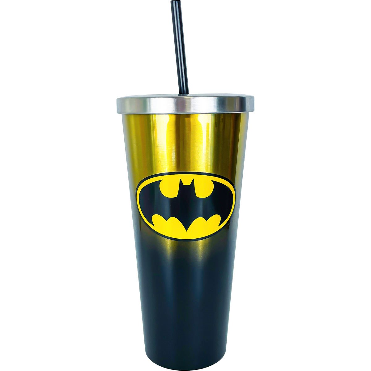 Batman Travel Straw Cup Stainless Steel