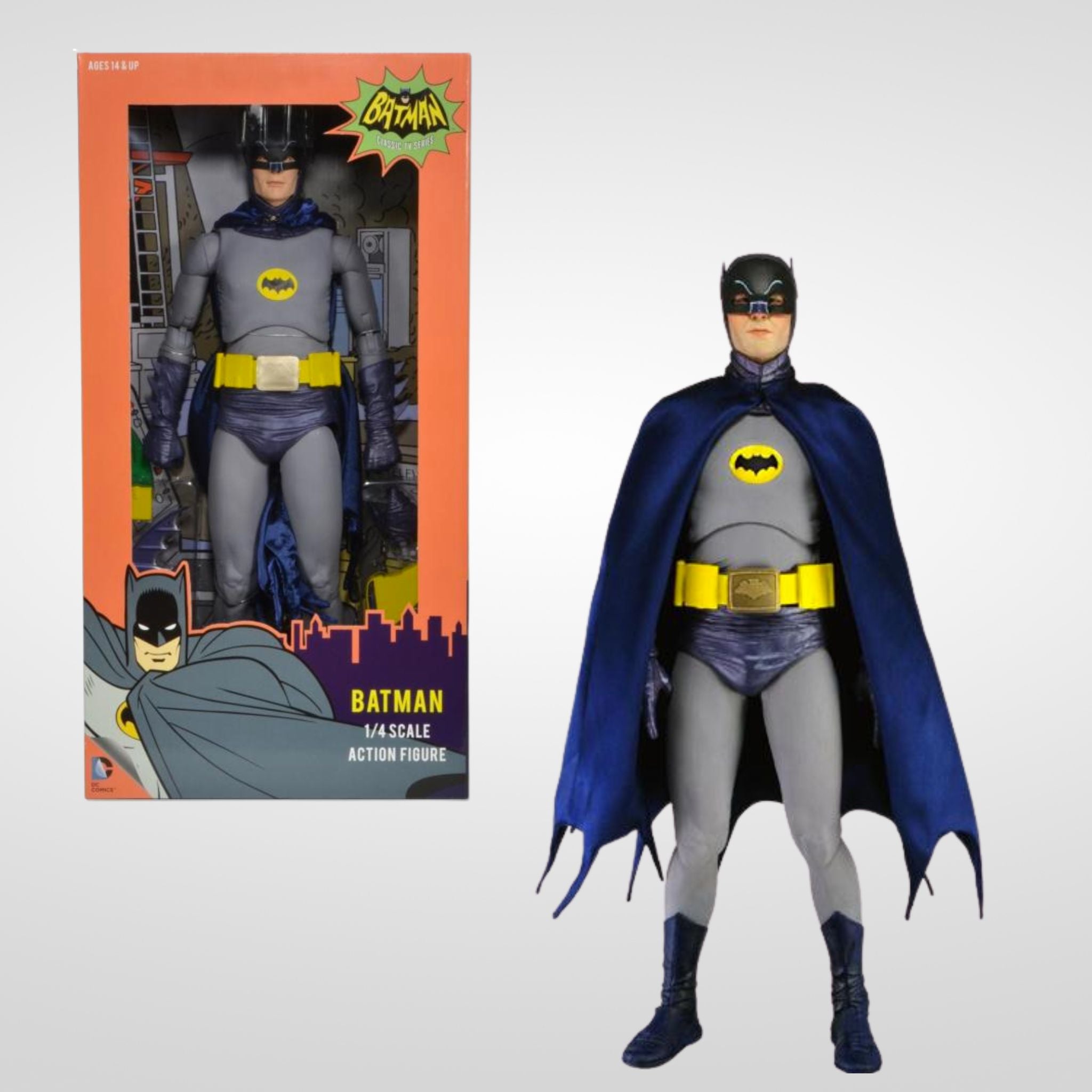 Batman 1:4 Scale Action Figure Adam West 1966 – Collector's Outpost