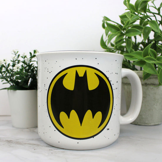 Batman Bat-Symbol Logo (DC Comics) 20oz. Ceramic Campfire Mug