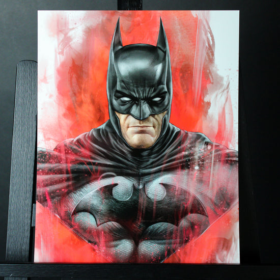 Load image into Gallery viewer, Batman Portrait Art Print
