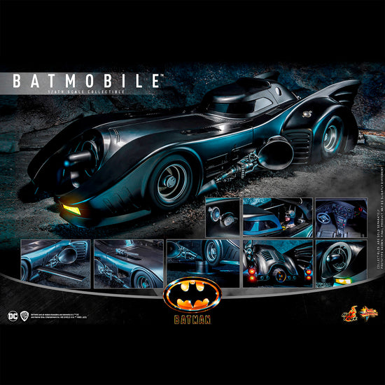 Batmobile (Batman 1989) DC Comics 1:6 Scale Figure Vehicle by Hot Toys