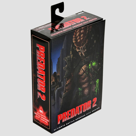 Load image into Gallery viewer, Battle Damaged City Hunter (Predator 2) NECA Ultimate Edition Action Figure
