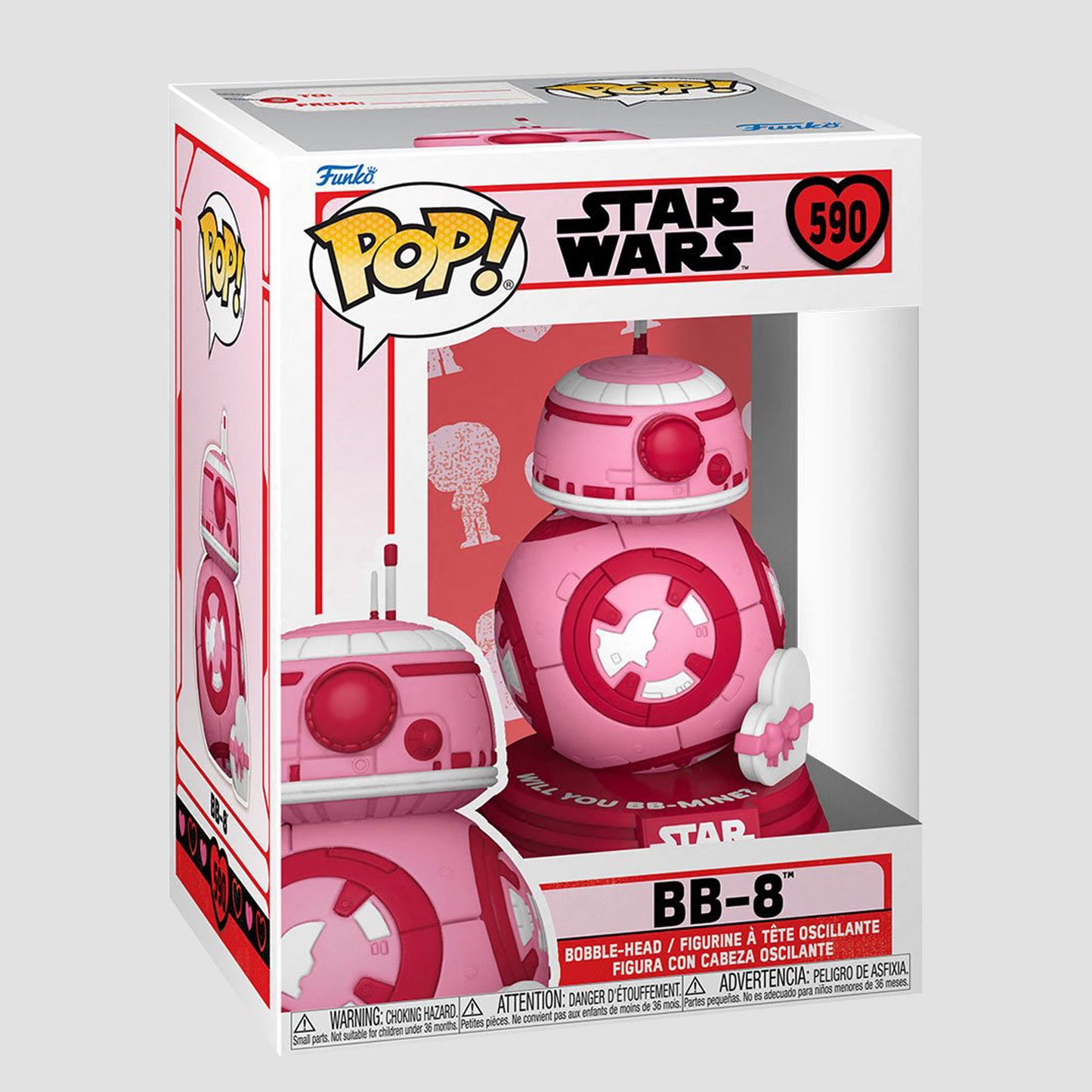 BB-8 (Star Wars) Valentine's Day Funko Pop!