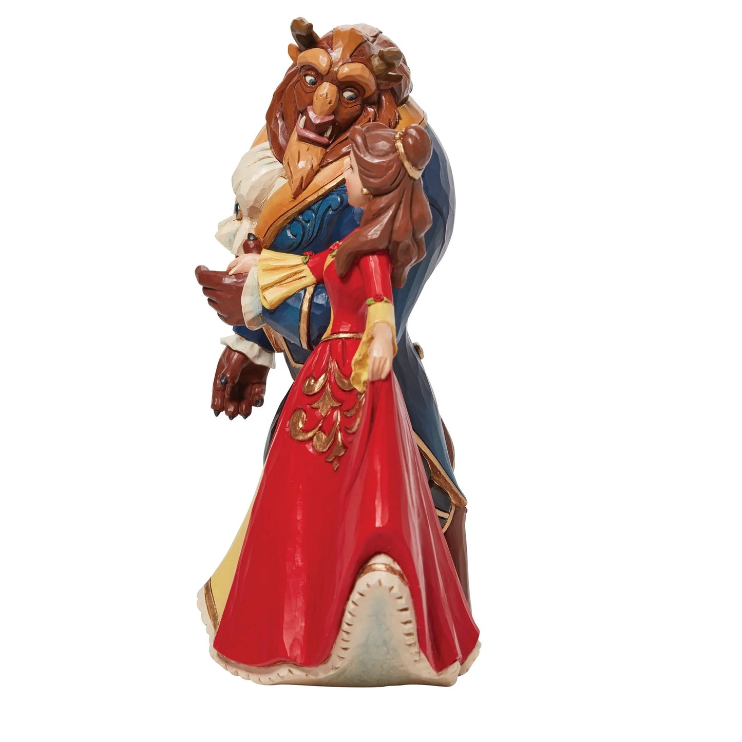 Beauty and the Beast An Enchanting Christmas Statue