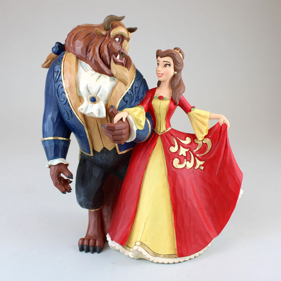 Beauty and the Beast "An Enchanting Christmas" Jim Shore Disney Traditions Statue