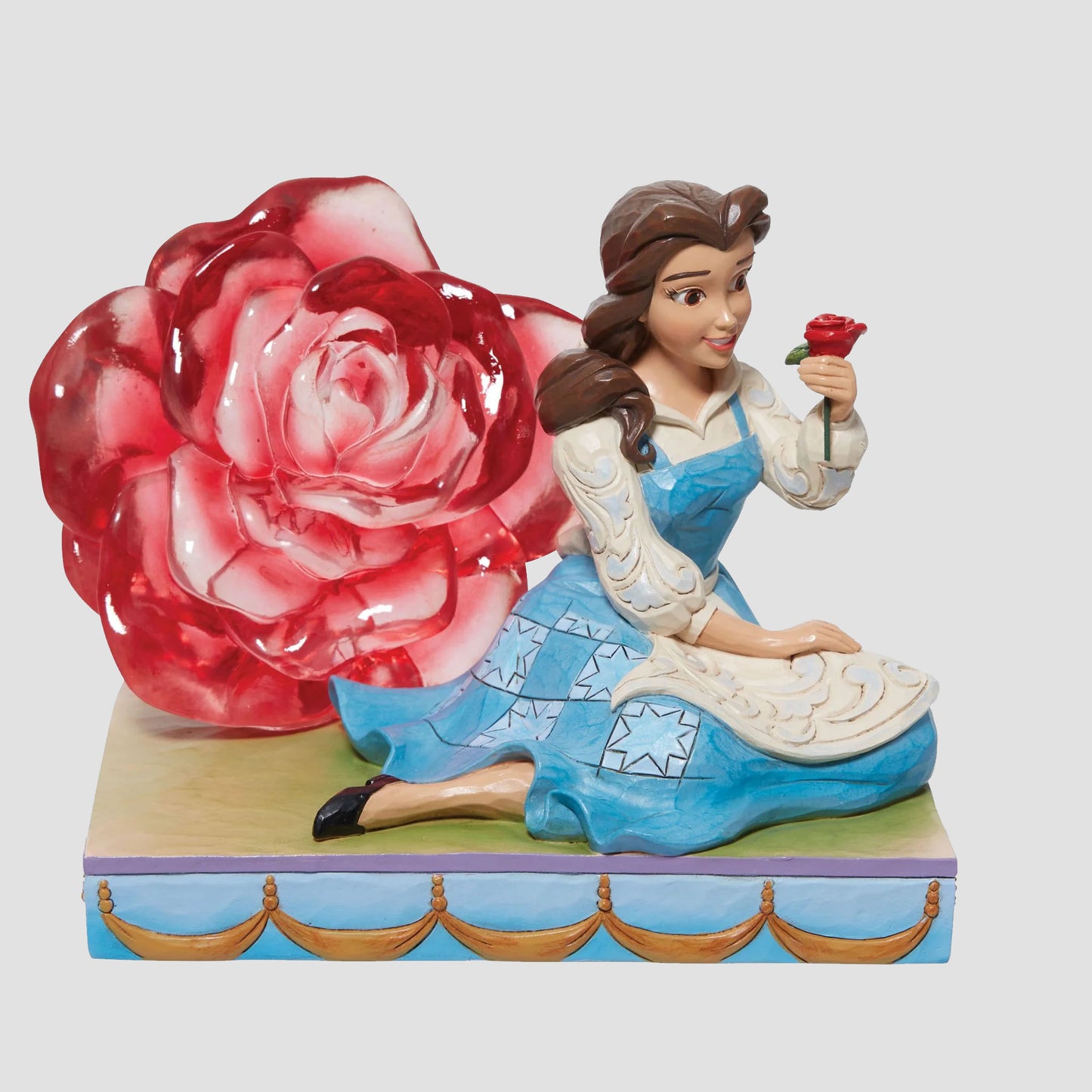 Belle "An Enchanted Rose" Beauty and the Beast Jim Shore Disney Traditions Statue