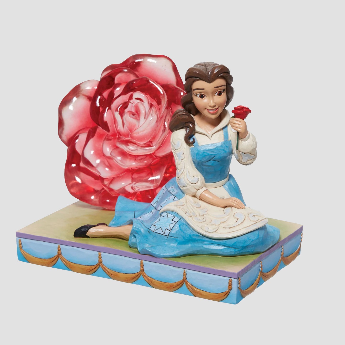 Belle "An Enchanted Rose" Beauty and the Beast Jim Shore Disney Traditions Statue