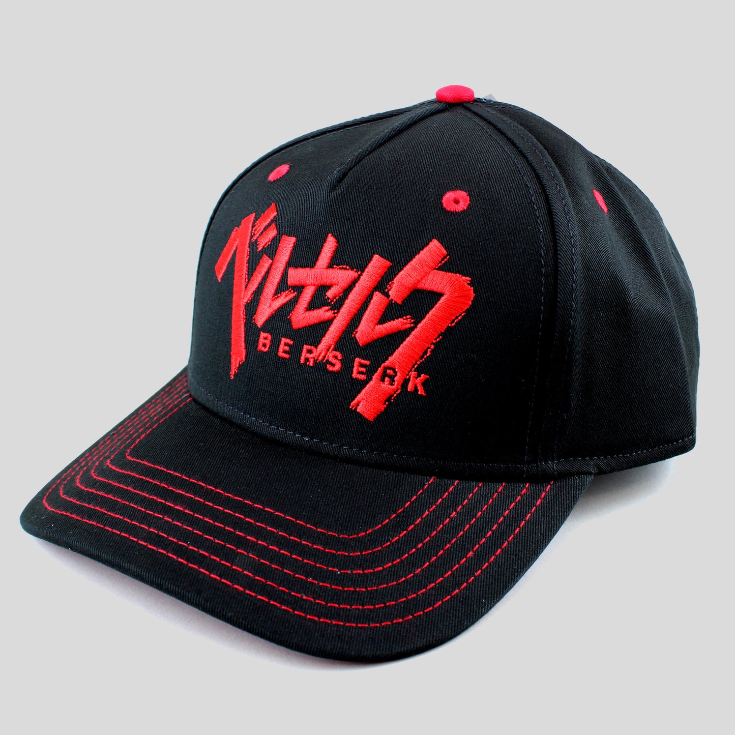 Berserk Logo Embroidered Contrast Snapback Hat