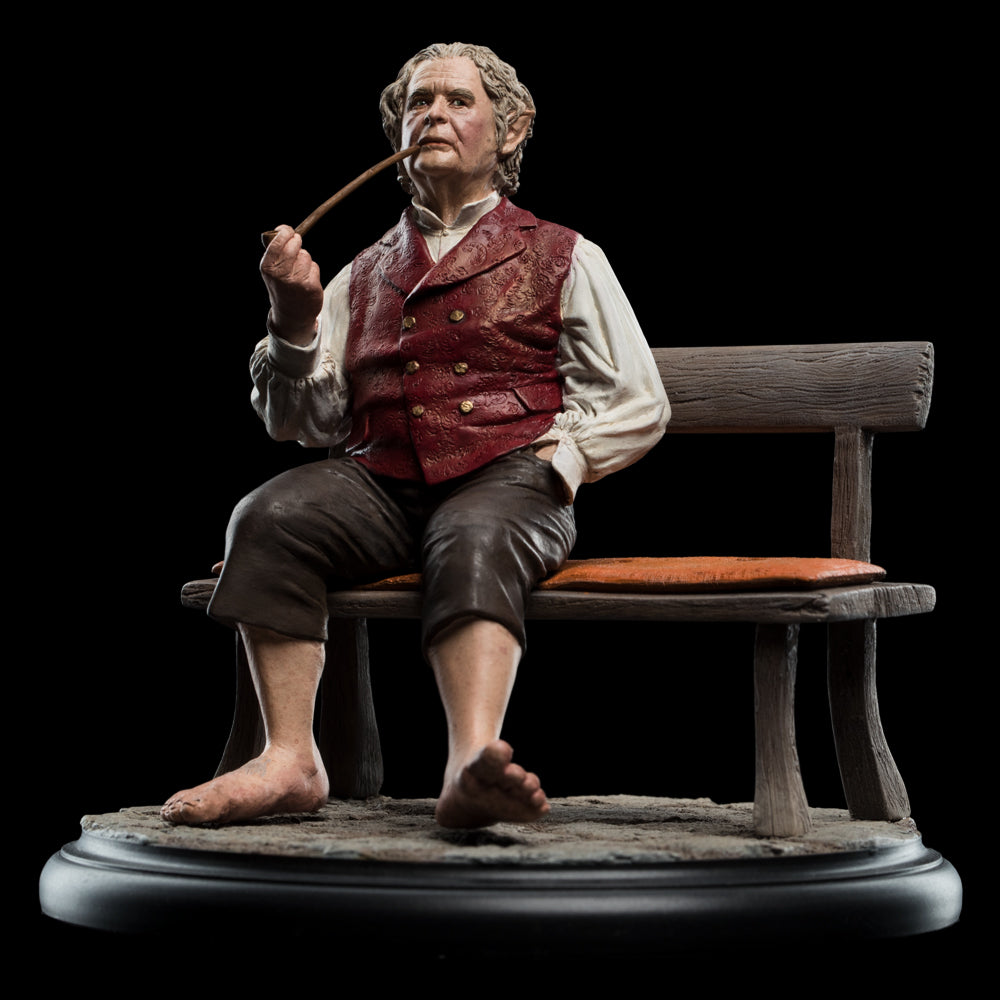 Bilbo Baggins Sitting on the Bench Mini Statue (Lord of the Rings) by Weta Workshop
