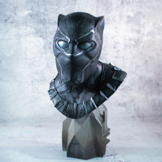 Load image into Gallery viewer, T&amp;#39;Challa Black Panther (Marvel) 10&amp;quot; Resin Bust
