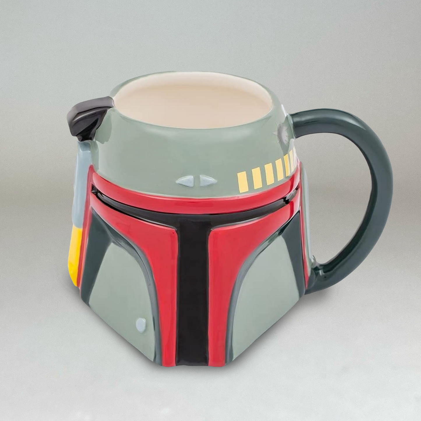 Boba Fett Mandalorian Helmet (Star Wars) Ceramic Sculpted Mug 20oz. –  Collector's Outpost