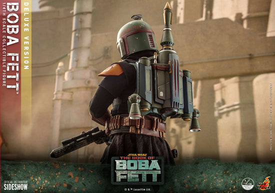 Boba Fett 1:4 Scale Figure by Hot Toys Deluxe Version