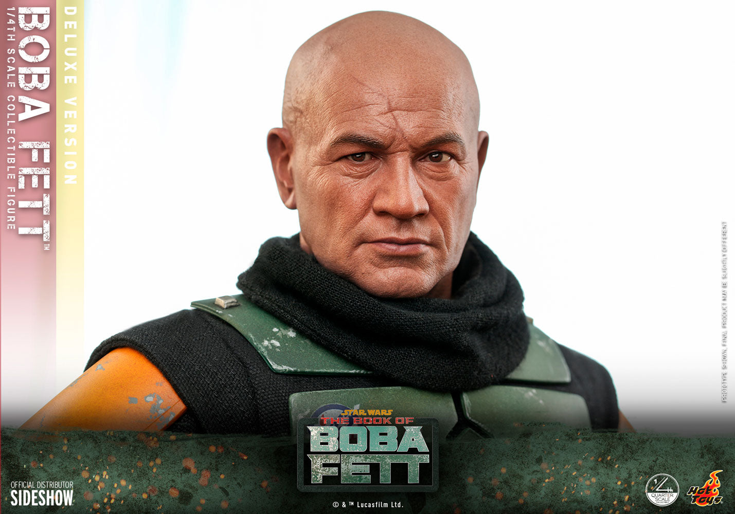 Boba Fett 1:4 Scale Figure by Hot Toys Deluxe Version
