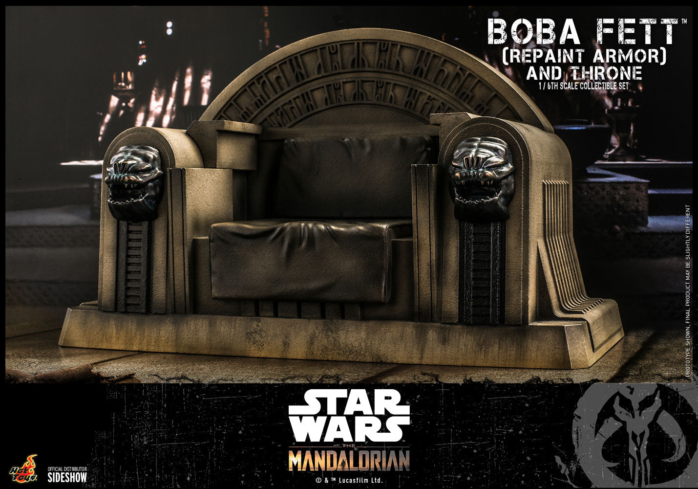 Boba Fett & Throne (Star Wars: The Mandalorian) 1:6 Set by Hot Toys