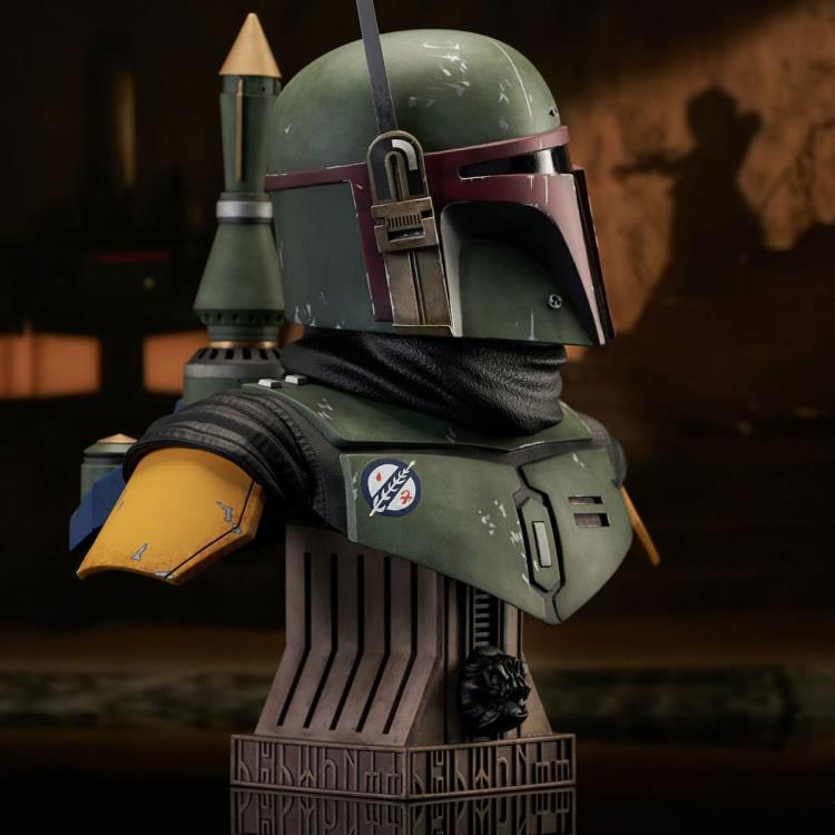 Load image into Gallery viewer, Boba Fett (Star Wars: The Mandalorian) Legends in 3D Limited Edition 1:2 Scale Resin Bust
