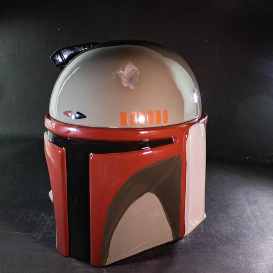 Load image into Gallery viewer, Boba Fett (Star Wars) Sculpted Ceramic Cookie Jar
