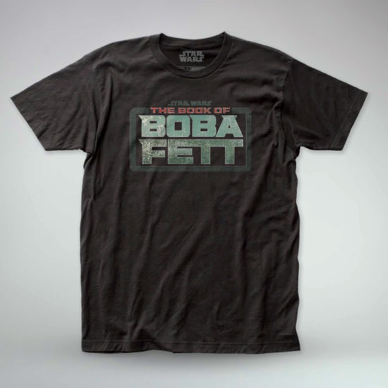 The Book of Boba Fett Title (Star Wars) Black Unisex Shirt