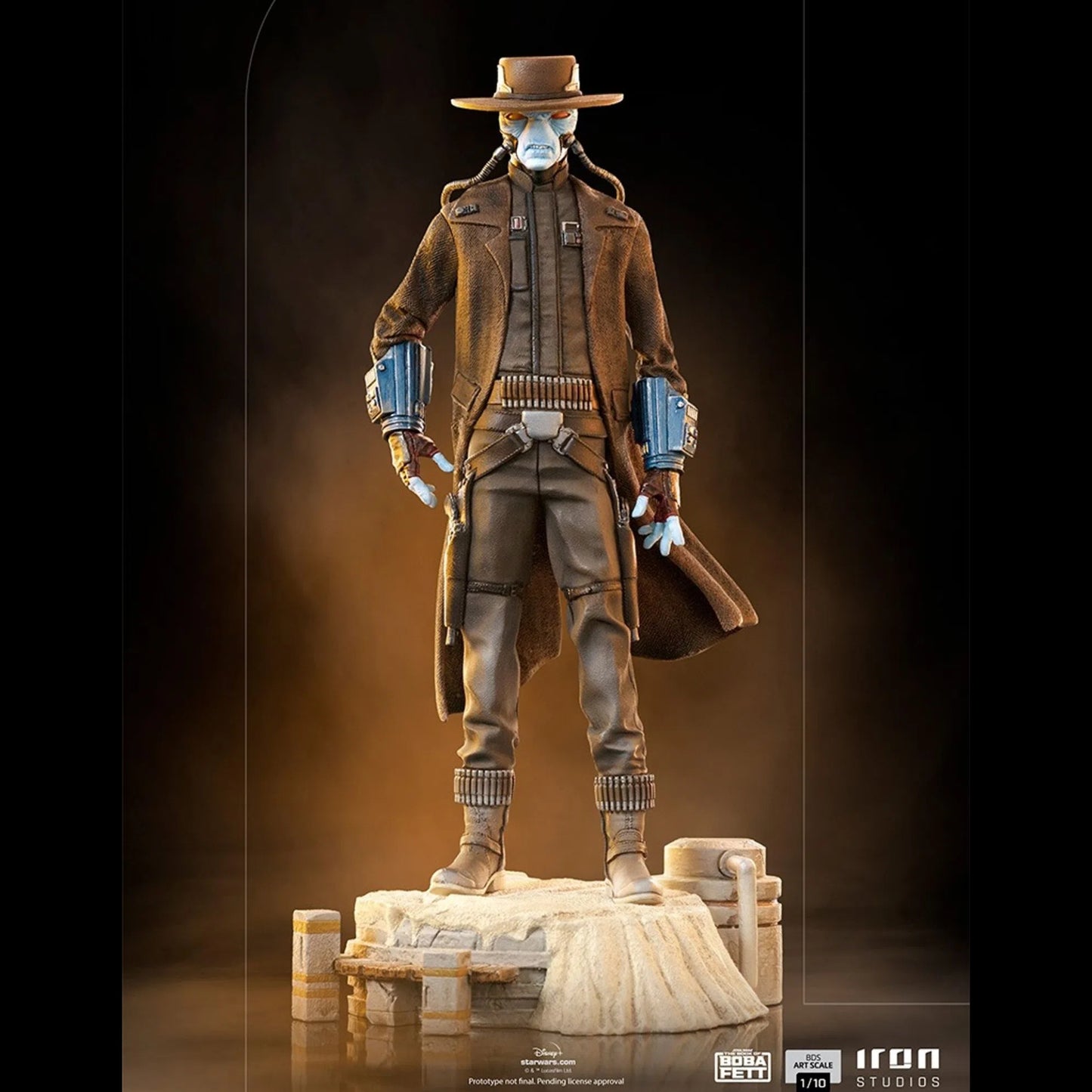 Cad Bane (Star Wars: The Book of Boba Fett) 1:10 Scale Statue by Iron Studios