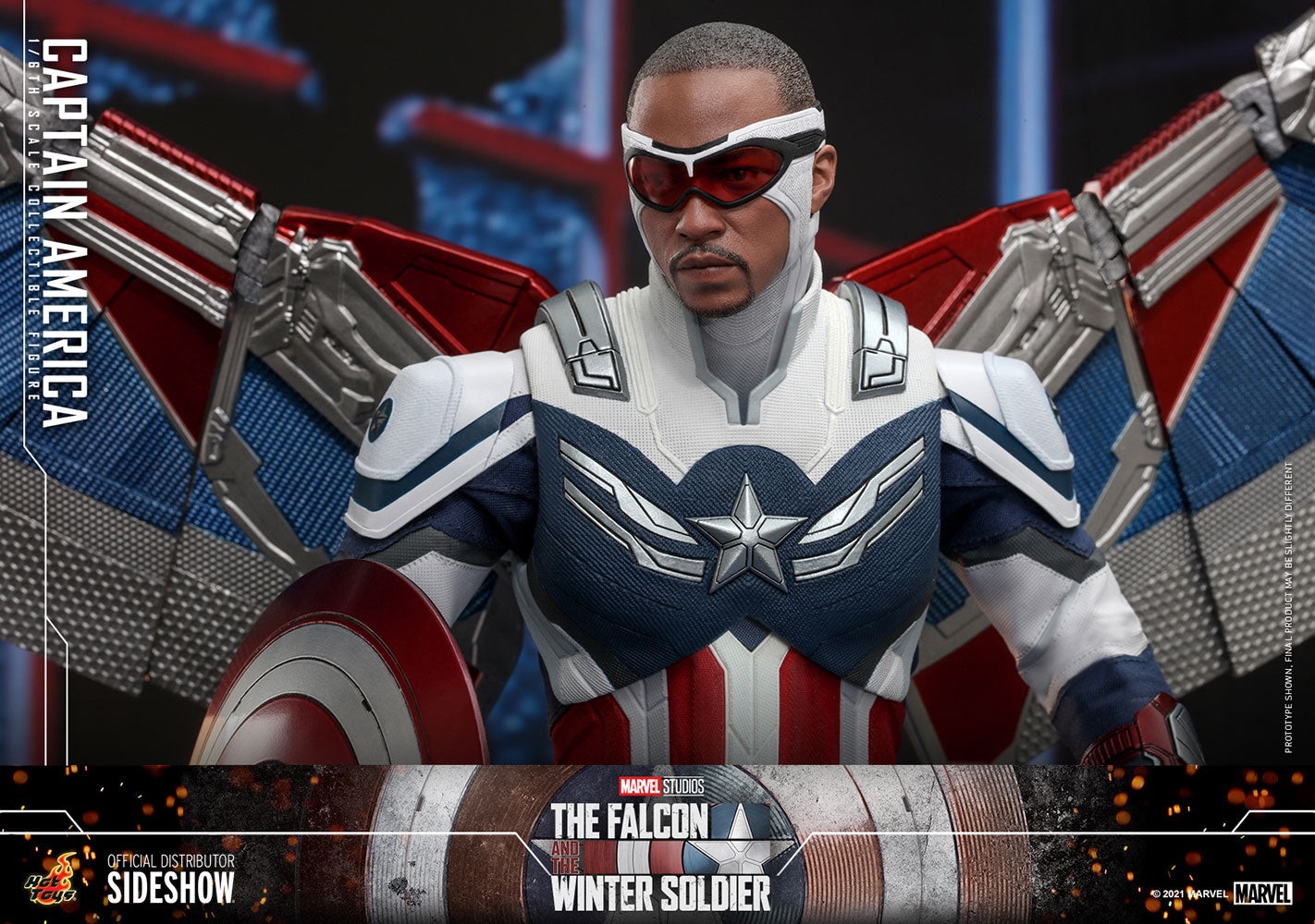 Captain America (Falcon & the Winter Soldier) Marvel 1:6 Figure by Hot Toys
