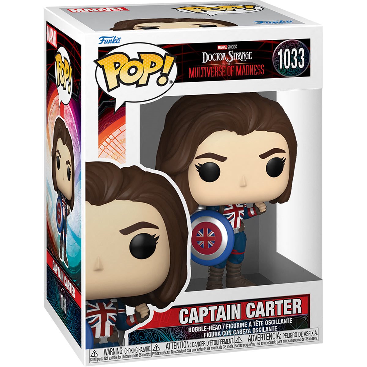 Captain Carter (Doctor Strange in the Multiverse of Madness) Marvel Funko Pop!