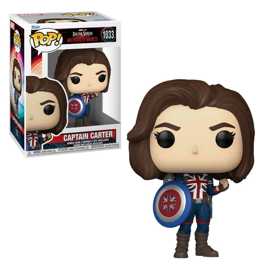 Load image into Gallery viewer, Captain Carter (Doctor Strange in the Multiverse of Madness) Marvel Funko Pop!
