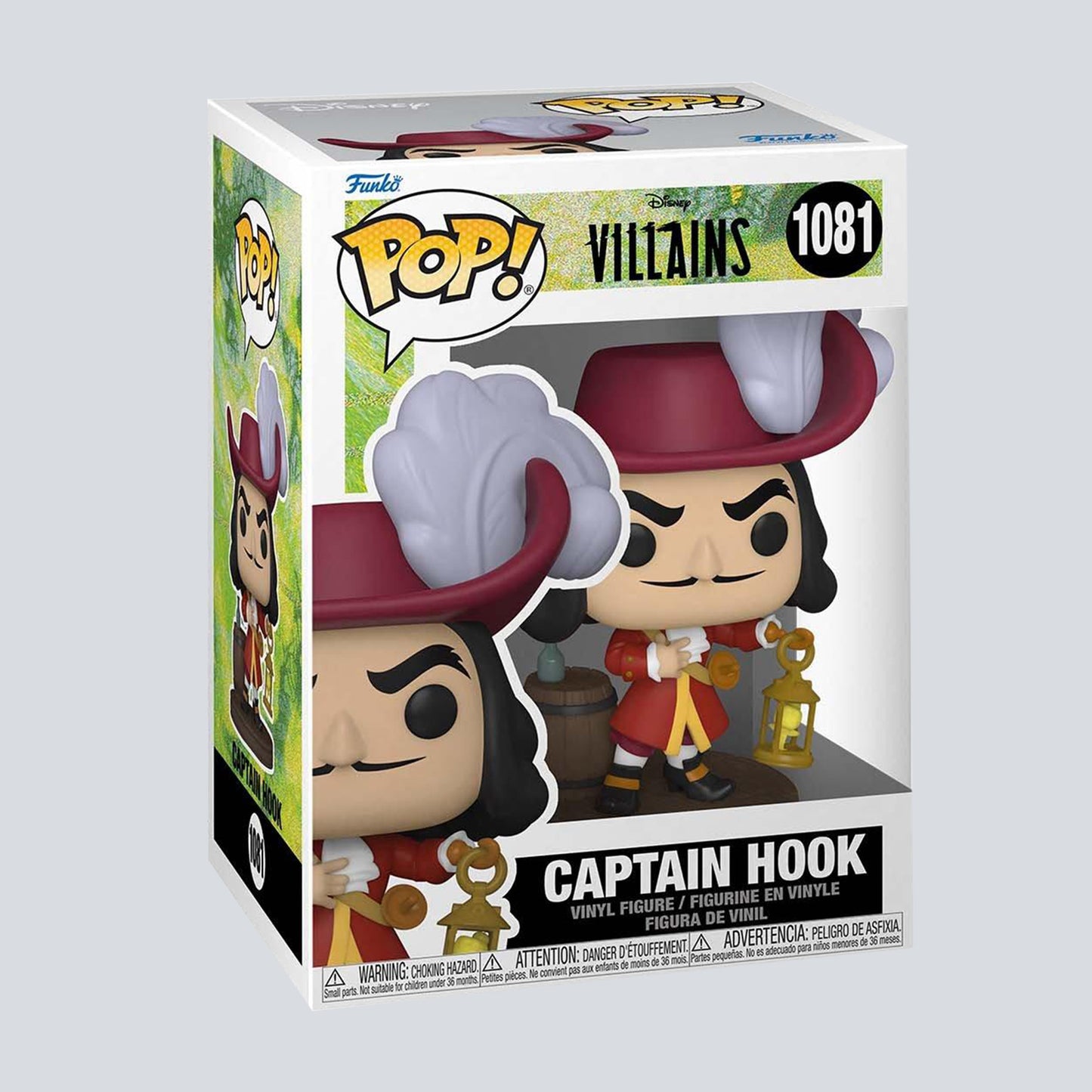 Pop! Disney: Villains-captain Hook (Funko)