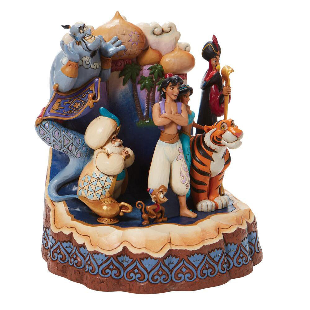 Disney Traditions Aladdin "A Wondrous Place" Statue by Jim Shore