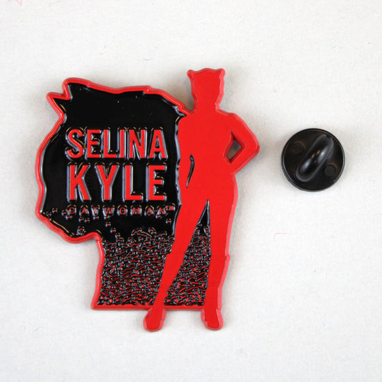 Catwoman Selina Kyle Silhouette (The Batman 2022) DC Enamel Pin