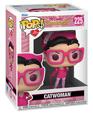 Catwoman (DC Comics Bombshells) Breast Cancer Awareness Funko Pop!