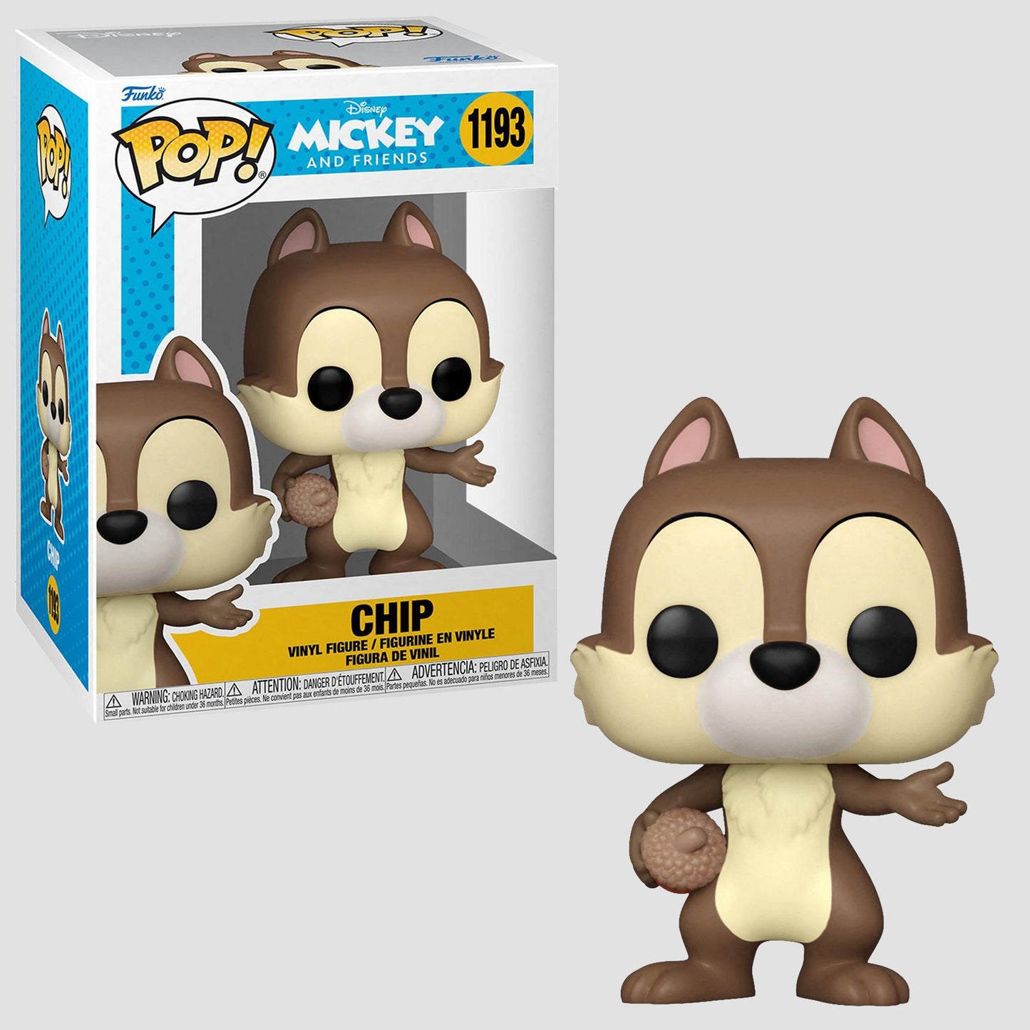 Videnskab Stor eg Modtagelig for Chip (Mickey and Friends) Disney Funko Pop! – Collector's Outpost