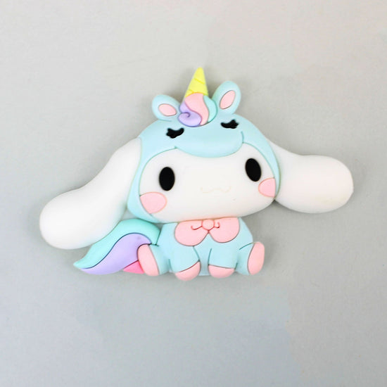 Load image into Gallery viewer, Cinnamoroll (Hello Kitty and Friends) Sanrio Unicorn 3D Foam Magnet
