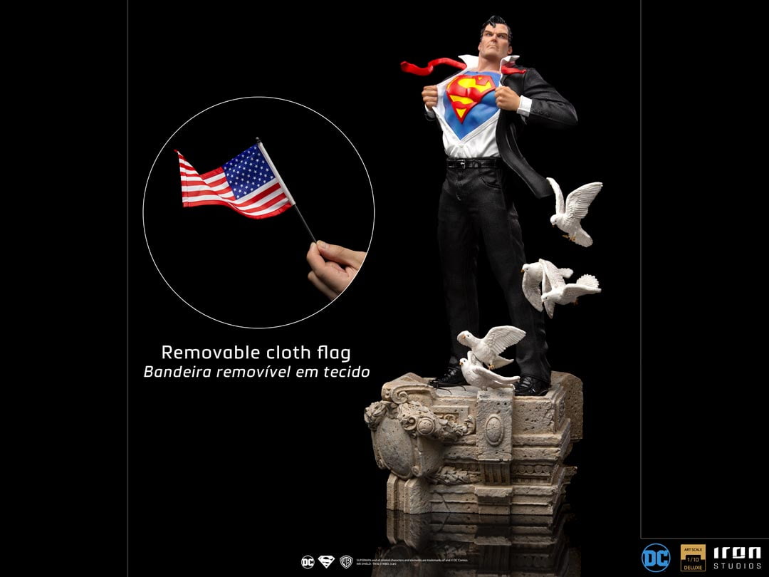 Load image into Gallery viewer, Clark Kent (Superman) DC Comics Deluxe 1:10 BDS Art Scale Statue

