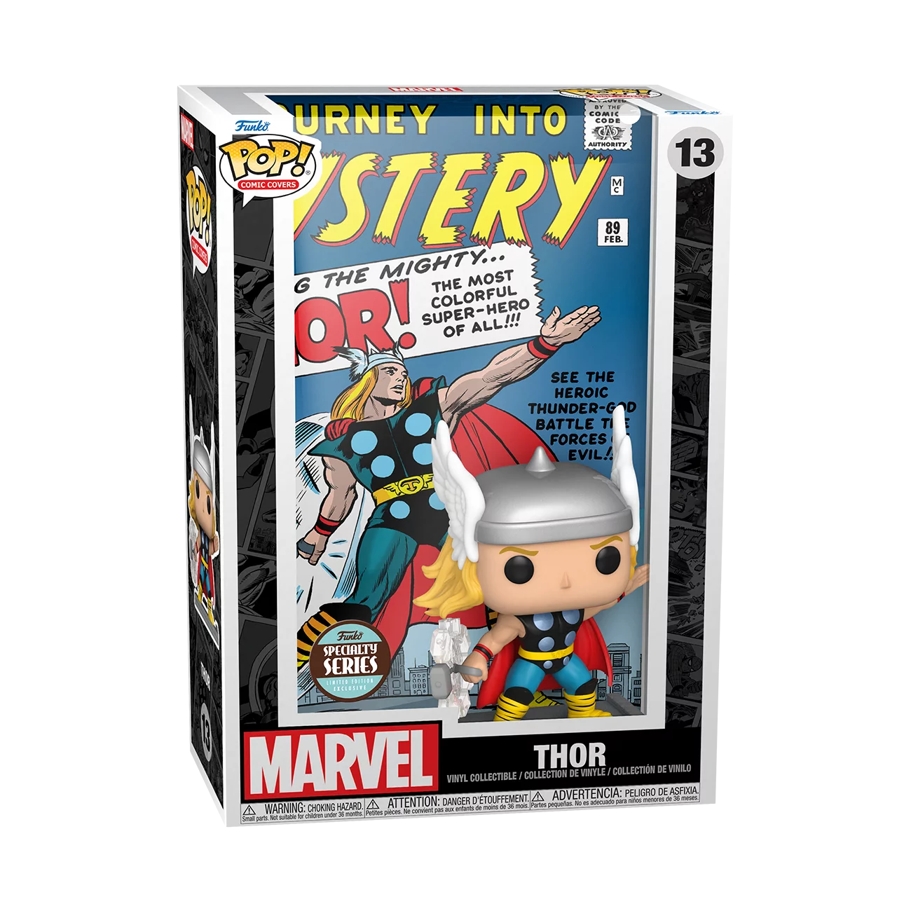 Classic Thor (Marvel) Specialty Series Comic Cover: Funko Pop!
