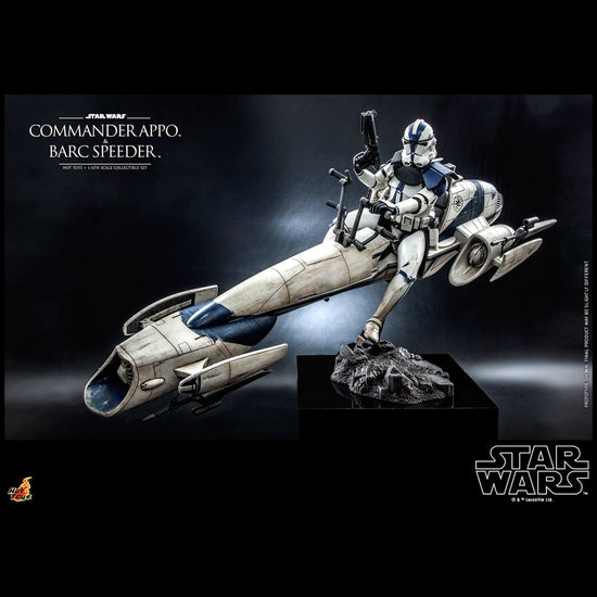  Commander Appo with BARC Speeder (Star Wars: The Clone Wars) 1:6 Figure by Hot Toys
