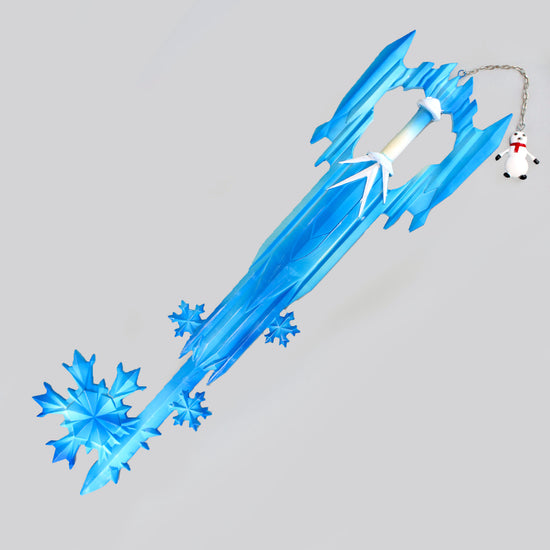 Load image into Gallery viewer, Crystal Snow (Kingdom Hearts) Frozen Keyblade Foam Prop Replica
