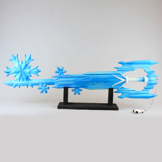 Load image into Gallery viewer, Crystal Snow (Kingdom Hearts) Frozen Keyblade Foam Prop Replica
