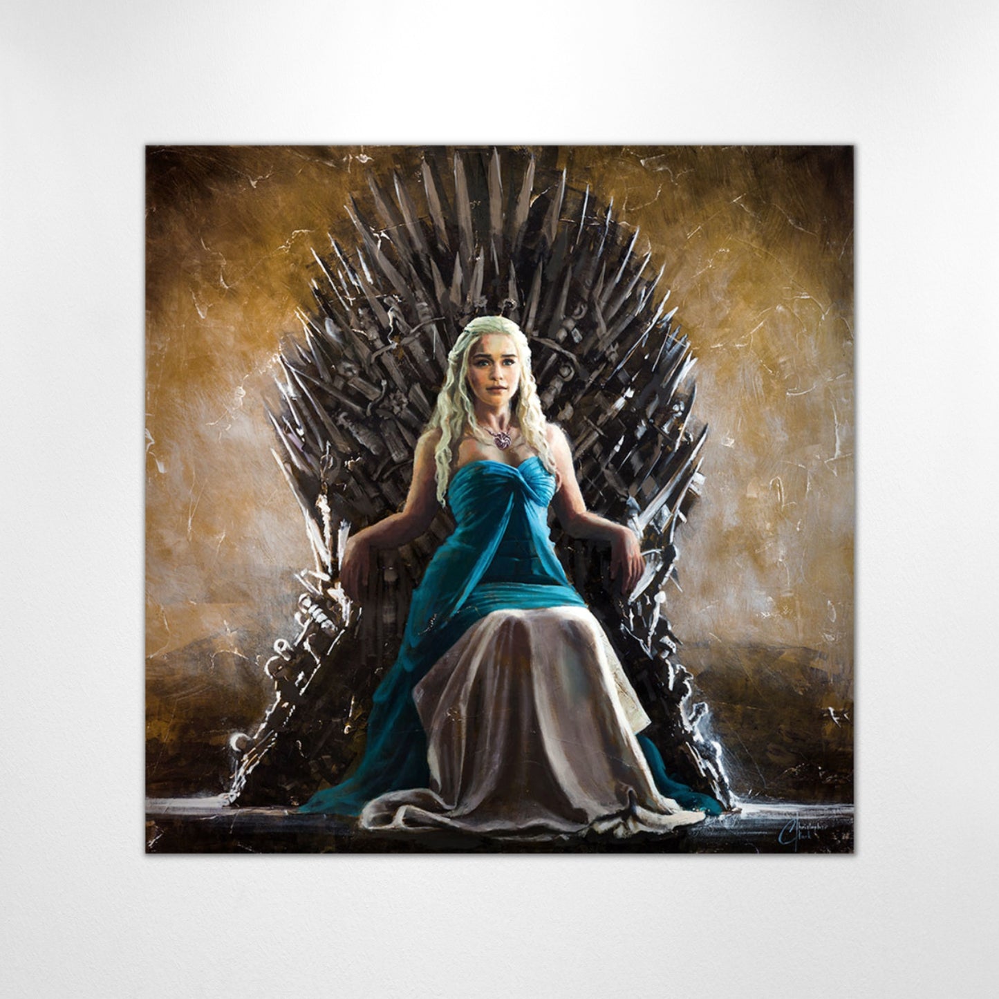 Daenerys "True Queen" Game of Thrones Premium Art Print