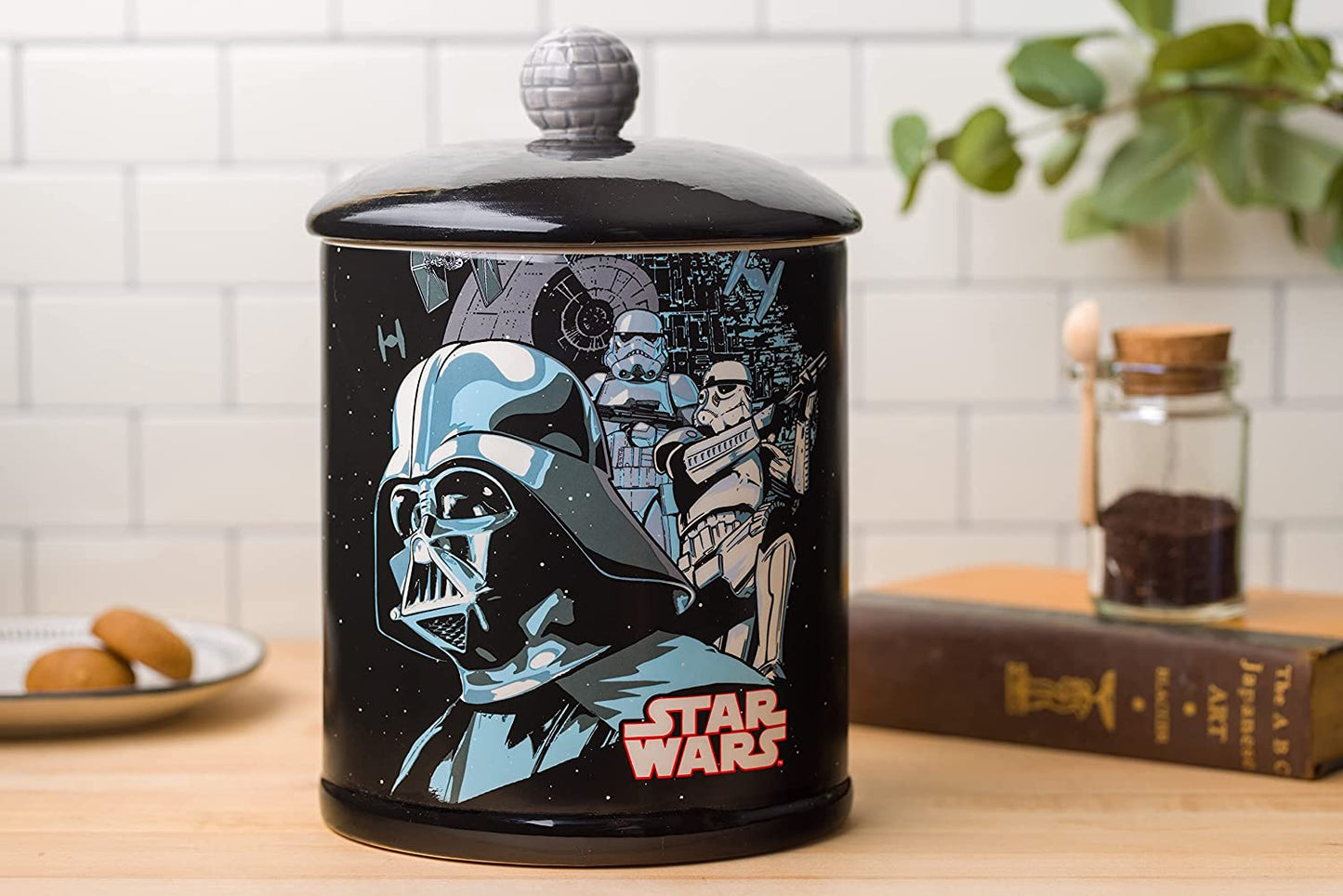 Load image into Gallery viewer, Darth Vader The Empire Star Wars Ceramic Cookie Jar
