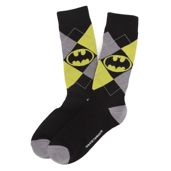 DC Comics Batman Classic Argyle Men's Dress Socks