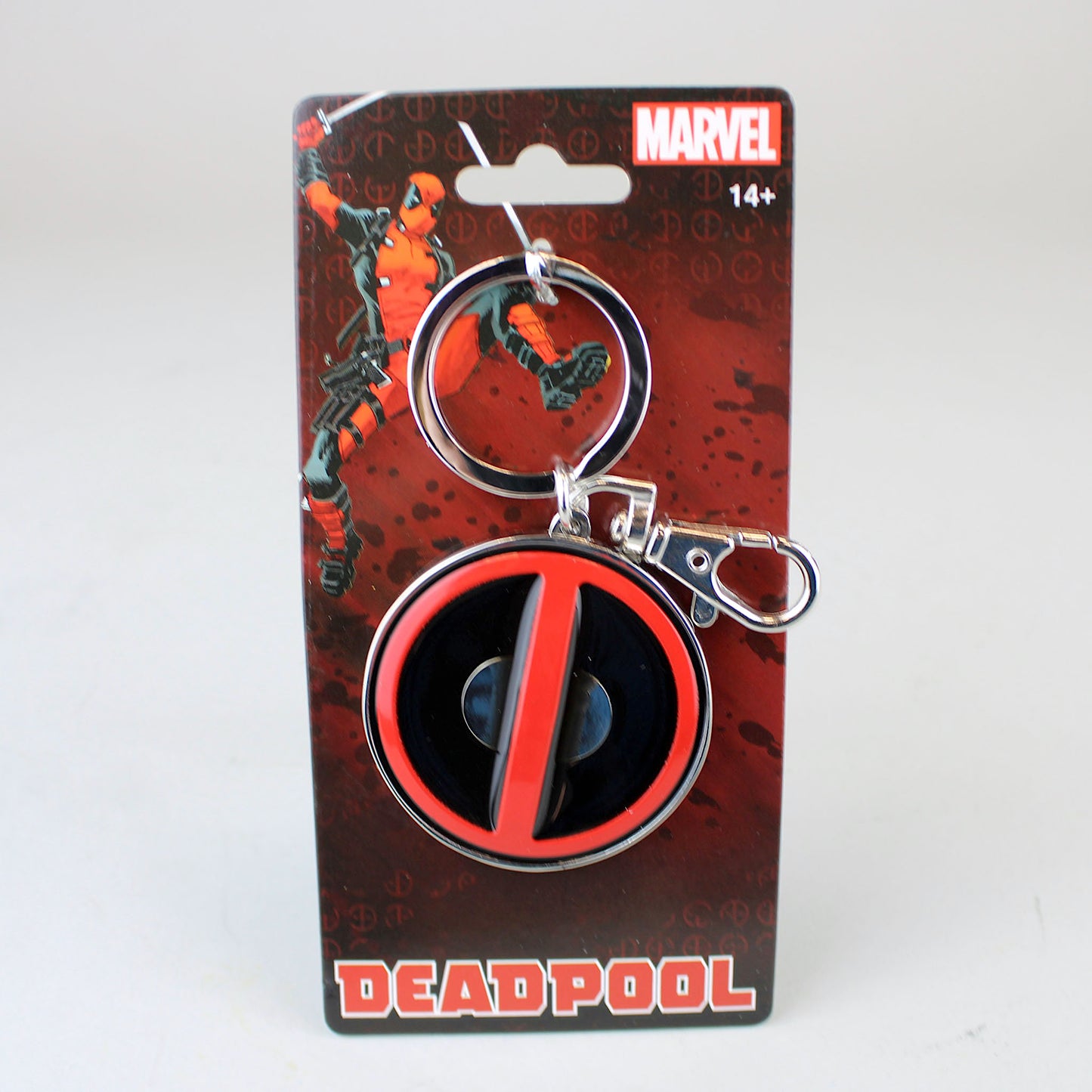 Deadpool Symbol (Marvel) Pewter Keychain – Collector's Outpost