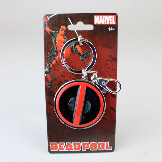 Deadpool Symbol (Marvel) Pewter Keychain