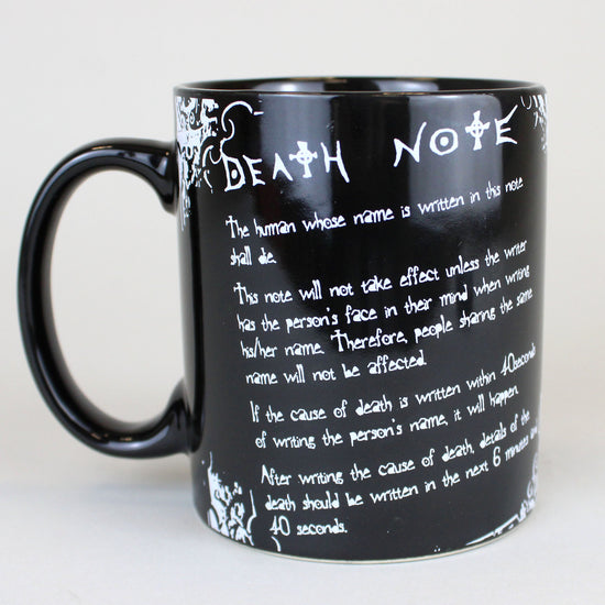 Load image into Gallery viewer, Death Note Mug, Notebook, and Keychain Gift Set
