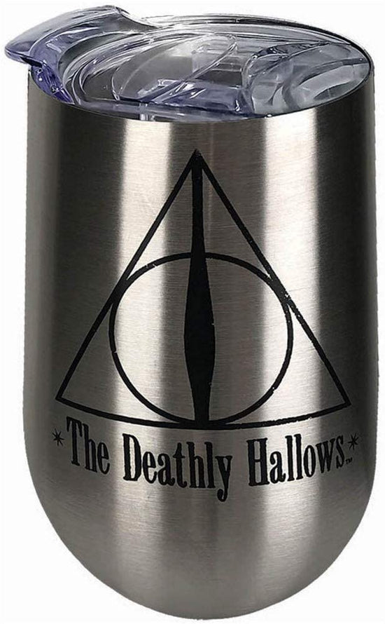 Deathly Hallows Symbol (Harry Potter) Stainless Steel 16oz Travel Tumbler