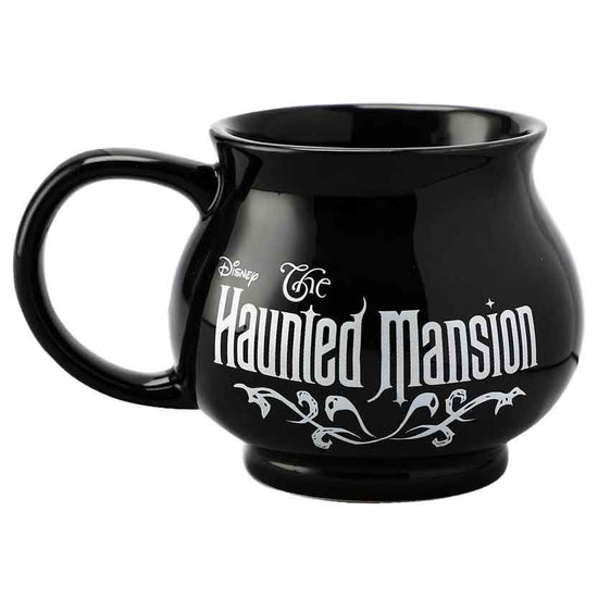 Load image into Gallery viewer, The Haunted Mansion &amp;quot;Three Thumbs Up&amp;quot; 16oz Ceramic Cauldron Mug
