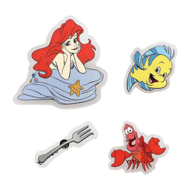 Disney Princess The Little Mermaid Ariel 4 Acrylic Pin Set