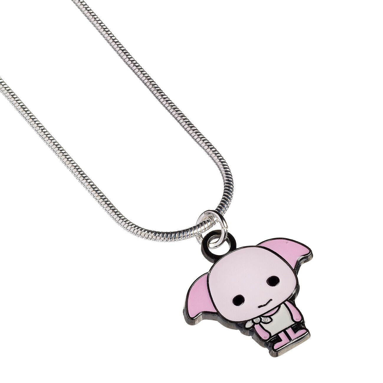 Load image into Gallery viewer, Dobby The Elf Chibi Enamel Necklace
